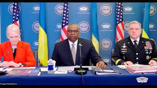 Secretary of Defense Austin Drops Major Bombshell at Ukraine Meeting!