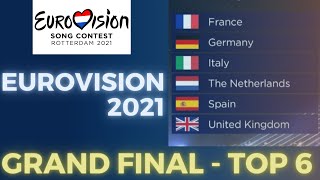 Eurovision 2021 - Grand Final (Top 6)