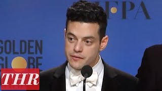 Golden Globes Winners for 'Bohemian Rhapsody' Full Press Room Speeches | THR