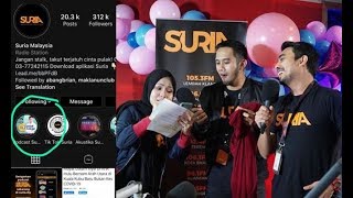 Suria FM hilang 313,000 pengikut gara-gara IG digodam, Tokti dan Nad Zainal nyaris jadi mangsa!