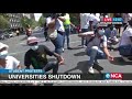Student protests | Universities shutdown