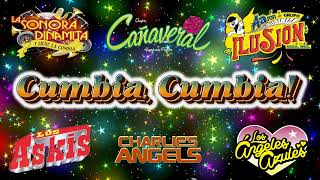 Cumbia, Cumbia Grupo Cañaveral, Los Askis, Los Angeles Azules, La Sonora Dinamita, Rayito Colombiano