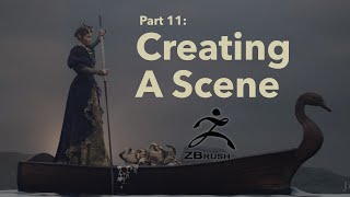 Creating a Boat in ZBrush - Making the Scene for a Realistic Character (part 11)