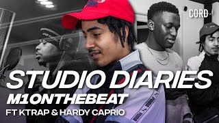 Day in the Life of M1onTheBeat Ft K-Trap \u0026 Hardy Caprio | Studio Diaries