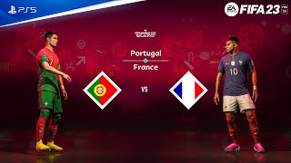 FIFA 23 - Portugal vs. France - FIFA World Cup Final Full Match | PS5™ Gameplay [4K60]