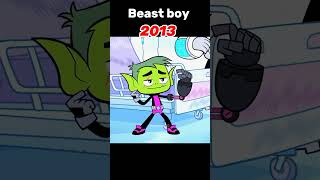 Beast boy (2003-2018)#shorts #evolution