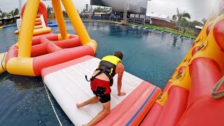 Challenging Obstacle Course | Pantai Norasingh Water Park