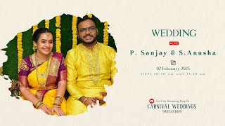 P Sanjay - S Anusha  | WEDDING