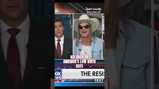 LOL: Kid Rock Blames Low Birth Rate on "TDS Liberal Women"