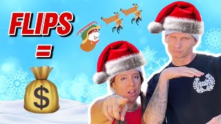 A FLIPPIN’ CHRISTMAS CHALLENGE!!🎄🤸🏻‍♀️🎁