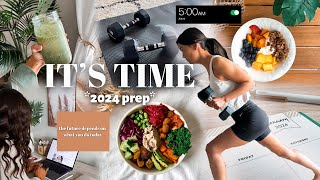 How to Become the *BEST* Version of YOU Before 2024 | goal setting, healthy habits, reset for 2024