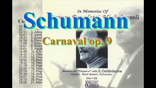 Schumann Carnaval op. 9(Michelangeli 1973)