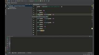 Python Basics - 13 part 2 - Test Grading Program