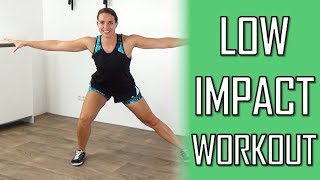 20 Minute Low Impact Total Body Cardio Workout at home – No Repeating Exercises