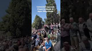 Jummah Prayer 14/04/2023 Masjid Al Aqsa #ramadan #2023 #islam #muslim #masjidalaqsa #palestine