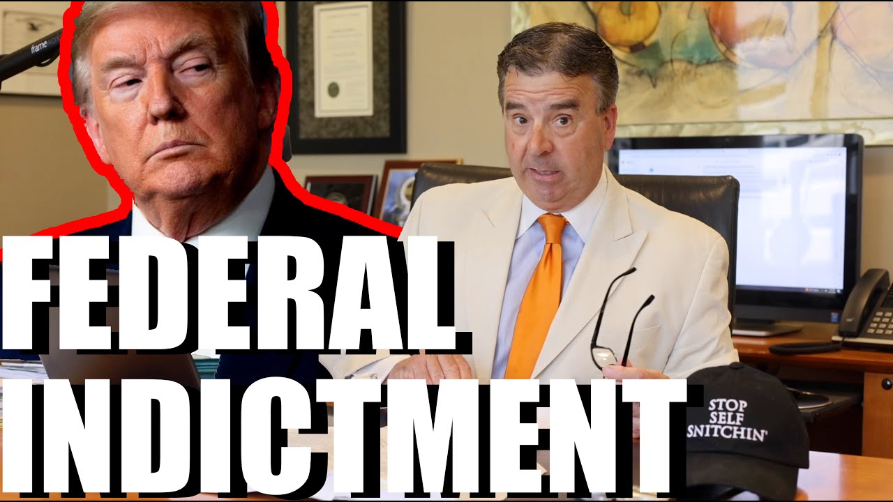 Criminal Lawyer Breaks Down Donald Trump's Federal Indictment - YouTube