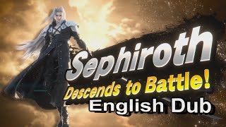 Sephiroth Character Reveal ► Super Smash Bros. Ultimate ► English dub