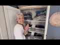 *new* extreme konmari declutter organize cleaning motivation messy to minimal closet part 4