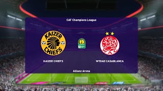 ⚽ Kaizer Chiefs vs Wydad AC ⚽ | CAF Champions League (26/06/2021) | PES 2021