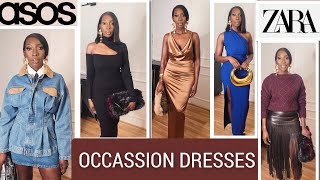 ZARA AND ASOS OCCASION DRESSES HAUL NOVEMBER 2024