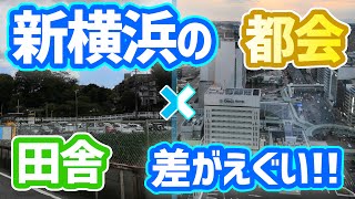 【徹底散歩】神奈川・新横浜の南北「街並みの差」が面白すぎた！！～線路をまたげば別世界～