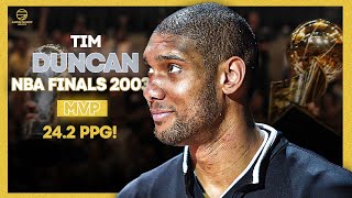 Tim Duncan 2003 NBA Finals MVP ● Full Highlights vs Nets ● 24.2 PPG! ● 60 FPS