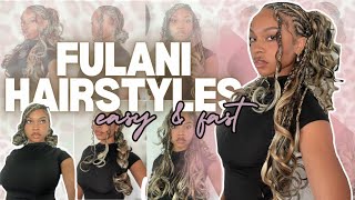 VIRAL FULANI BRAIDS | 10+ hairstyle tutorial |