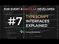 Typescript Tutorial for Beginners in Hindi #7: Interface in Typescript in Hindi | Type Annotations