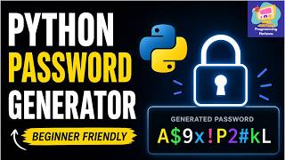 Random Password Generator App in Python | Python Project for Beginners