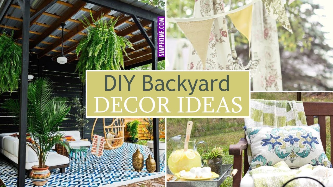 12 Budget Friendly Diy Backyard Decor Ideas House Home