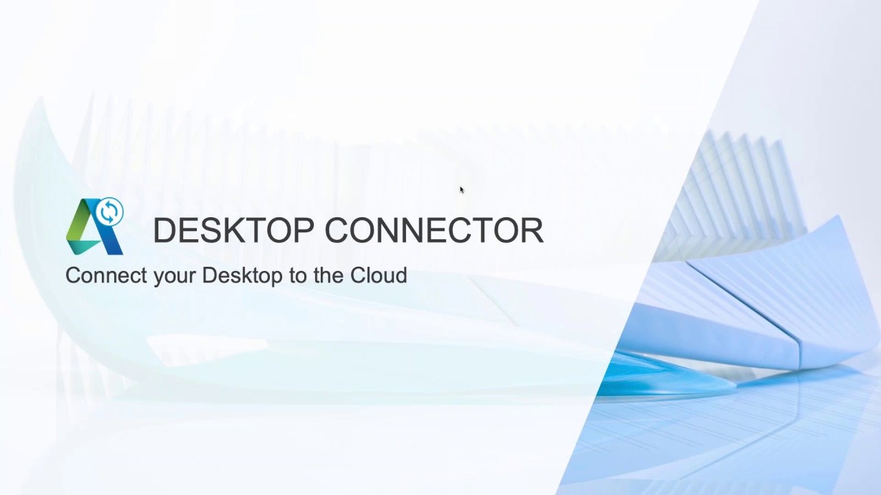 Autodesk Desktop Connector - YouTube