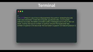 Python bytecode extractor and analyzer docker container