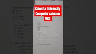 IDC computer science | Calcutta University| #shorts #ytshorts