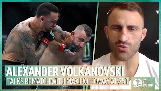 Alexander Volkanovski promises to knock "salty" Max Holloway out at UFC 251