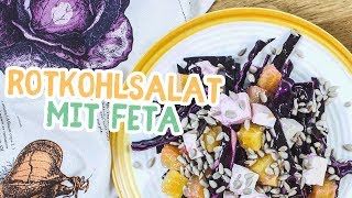 Low Carb Rotkohlsalat mit Feta