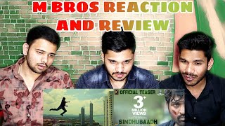 Sindhubaadh Teaser Reaction And Review | Vijay Sethupathi | Yuvan Shankar Raja | M Bros India