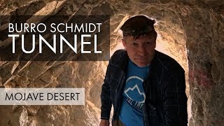 Exploring Inside Burro Schmidt Tunnel - Mojave Desert