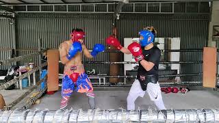 marvin Sonsona Vs Jason Balajadia sparring session