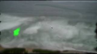 Virtual dye release in rip current