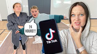 POSTING a TikTok EVERY Hour for 24 HOURS!