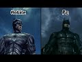 The Dark Knight Rises (Mobile) Vs Batman Arkham Knight (Pc) !!