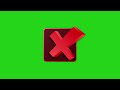 3d check u0026 cross mark green screen video by @pixxeledge royalty free