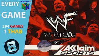 Beating EVERY N64 Game - WWF Attitude (27/394)