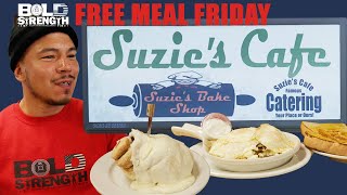 Free meal Friday: Suzie's cafe and catering.