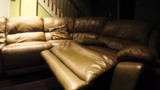 Leather Sofa (Cindy Crawford Home) PERFECT CONDITION!