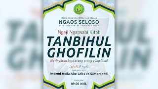 🔴live PPWH : NGAOS SELOSO, 1 OKTOBER 2024 | ABAH ADIB - Ngaji Kitab TANBIHUL GHOFILIN