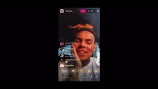 6IX9INE FIRST IG LIVE AFTER BEING RELEASE FROM JAIL