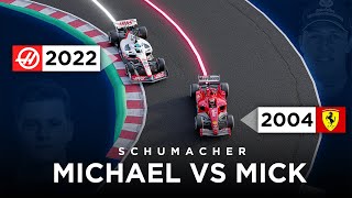 Schumacher vs Schumacher | Can Mick beat Michael's lap time?