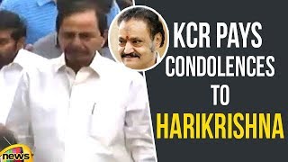 CM KCR Pays Condolences To Nandamuri Harikrishna | Mango News