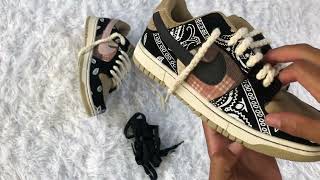 Tênis Nike Dunk Low Travis Scott Replica 1º Linha Importado Vietnã - Chefe Dos Tênis